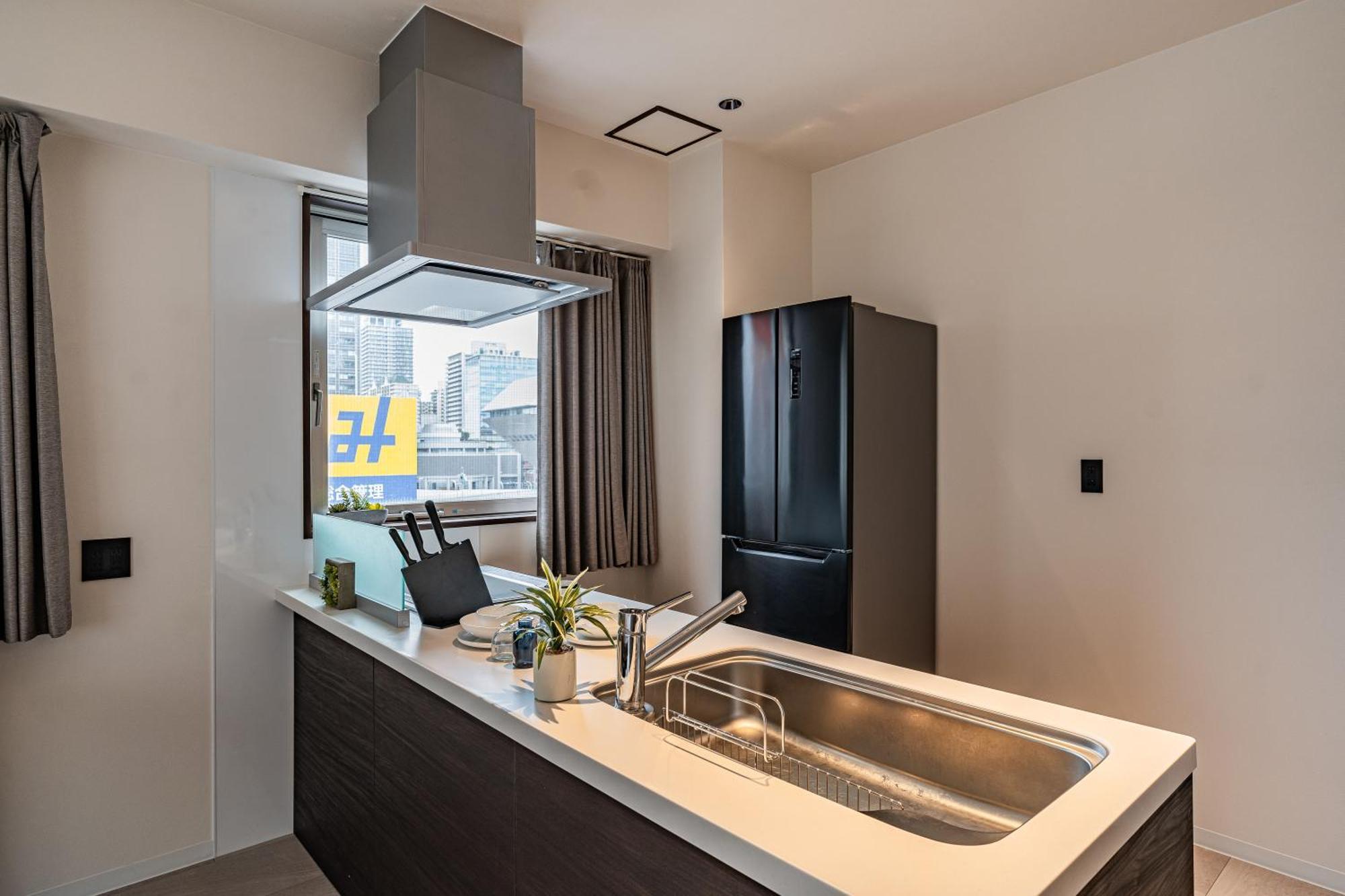 Apartment Hotel 11 Shinsaibashi Amemura Osaka Exterior photo