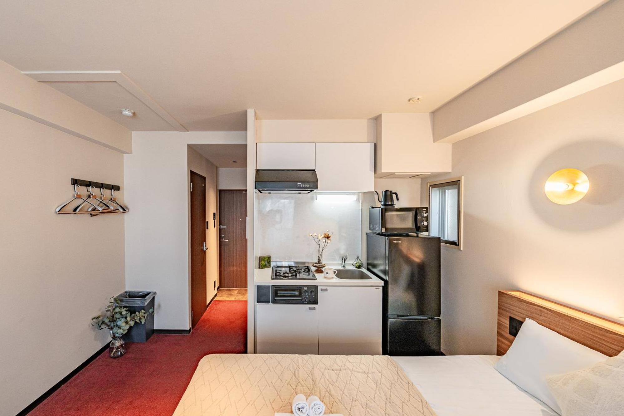 Apartment Hotel 11 Shinsaibashi Amemura Osaka Exterior photo